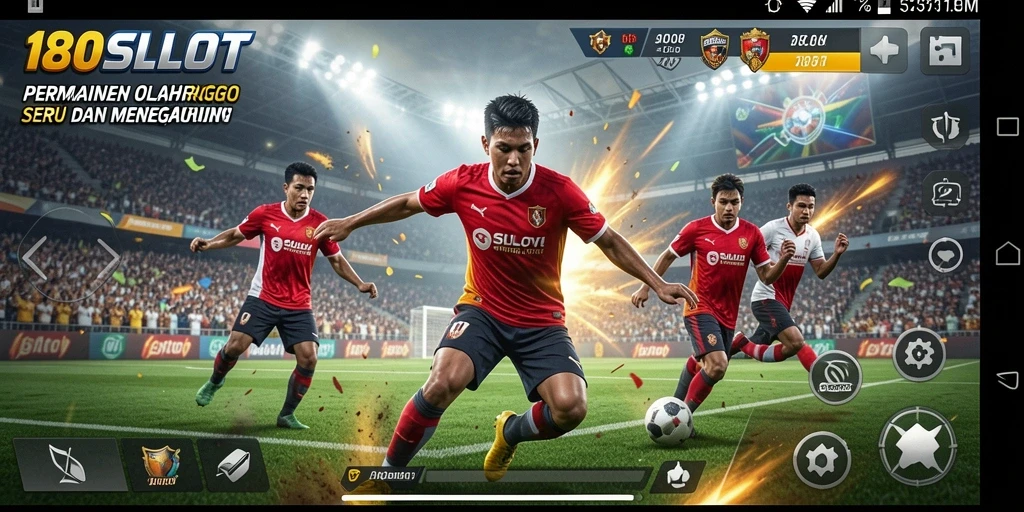 Screenshot gameplay 180SLOT yang menunjukkan aksi seru di olahraga.