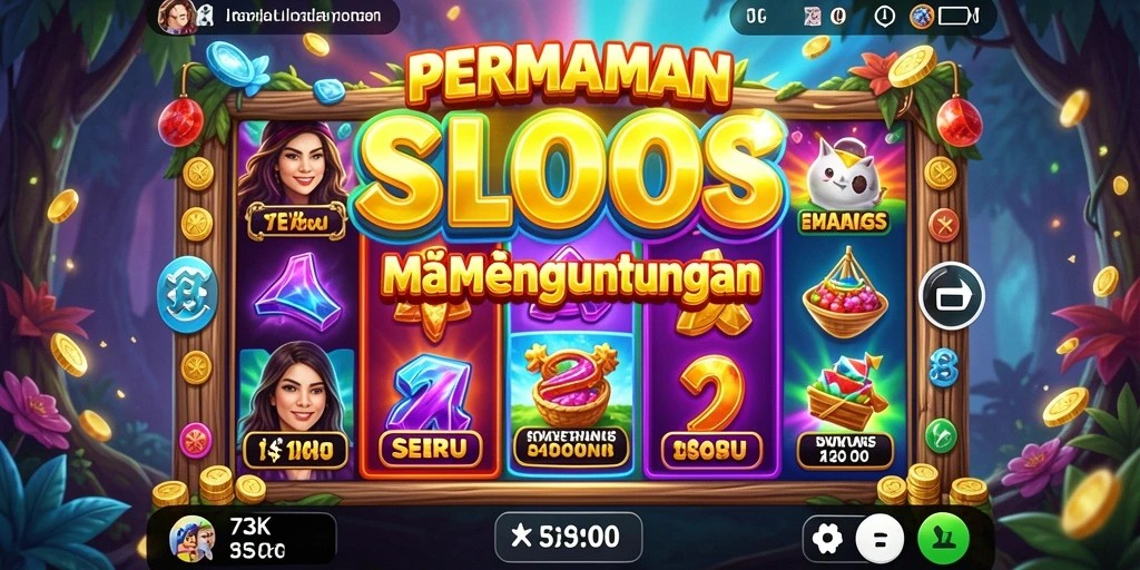Tampilan utama gameplay <strong>73K</strong> dengan berbagai tema Slot yang menarik.