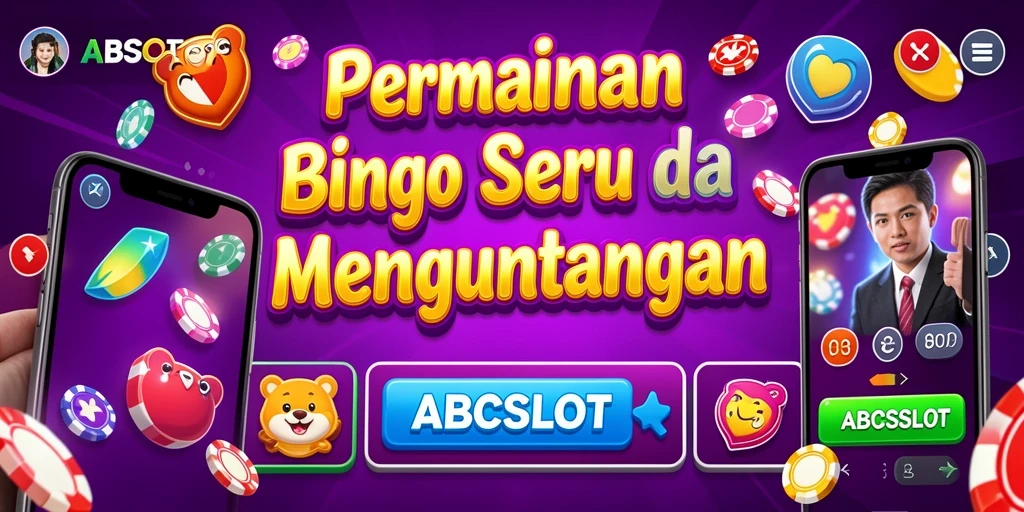 Screenshot gameplay ABCSLOT yang menampilkan suasana bermain Bingo yang seru.