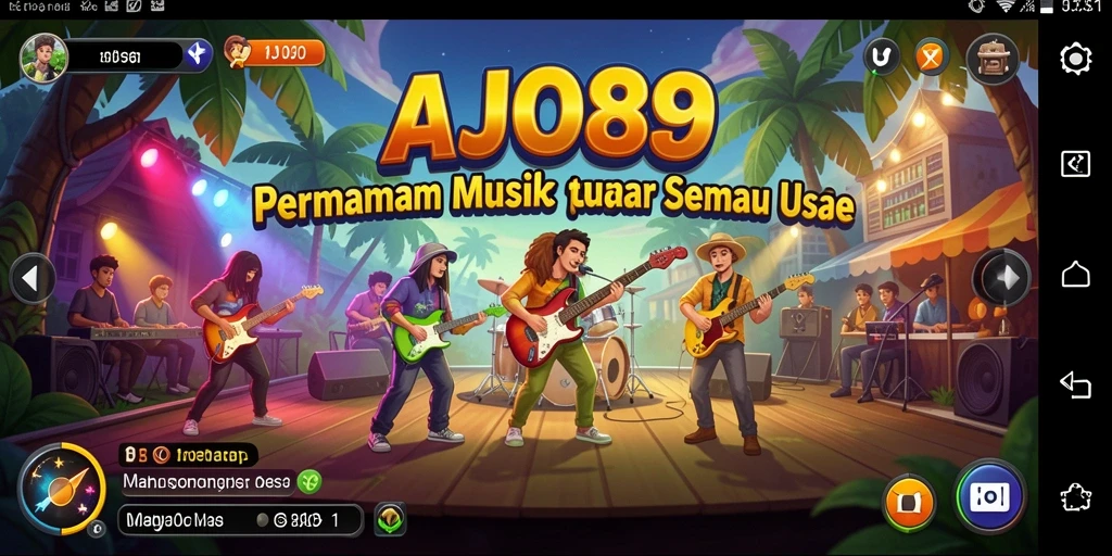 Tampilan gameplay AJO89 yang seru dan interaktif.