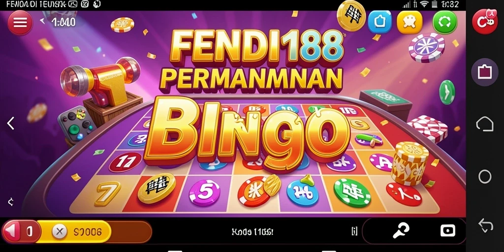Screenshot gameplay FENDI188 menampilkan serunya permainan Bingo.