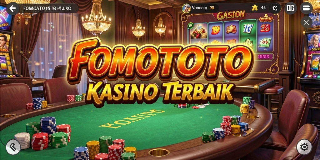 Tampilan gameplay menarik dari FOMOTOTO yang memikat para pemain kasino.