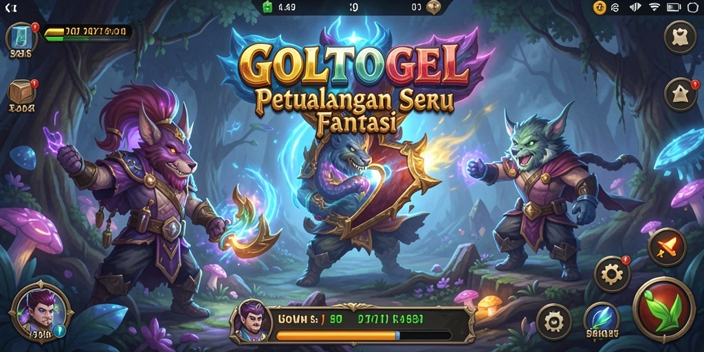 Tampilan menakjubkan dari gameplay GOLTOGEL yang penuh tantangan.