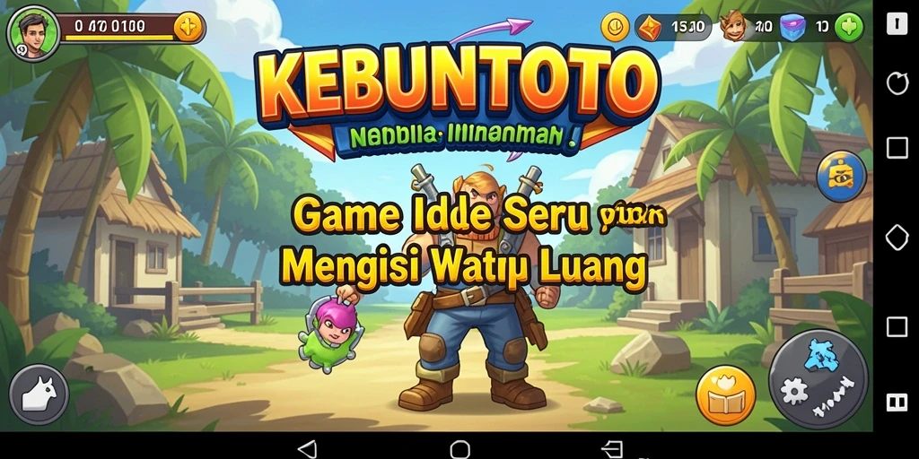 Tampilan gameplay KEBUNTOTO yang menarik dan menawan.