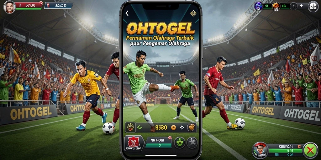 Tampilan gameplay seru OHTOGEL yang penuh aksi olahraga.
