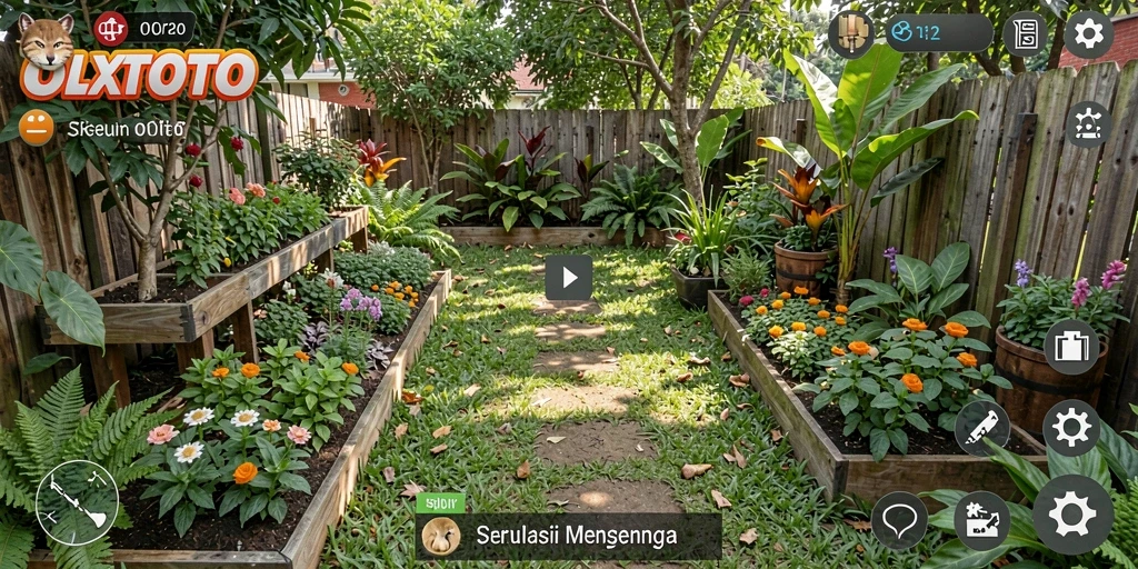 Screenshot OLXTOTO menampilkan pengalaman berkebun yang menarik.