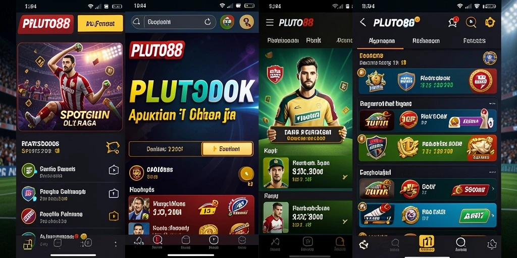 Tampilan screenshot gameplay PLUTO88 menampilkan taruhan olahraga yang menarik.