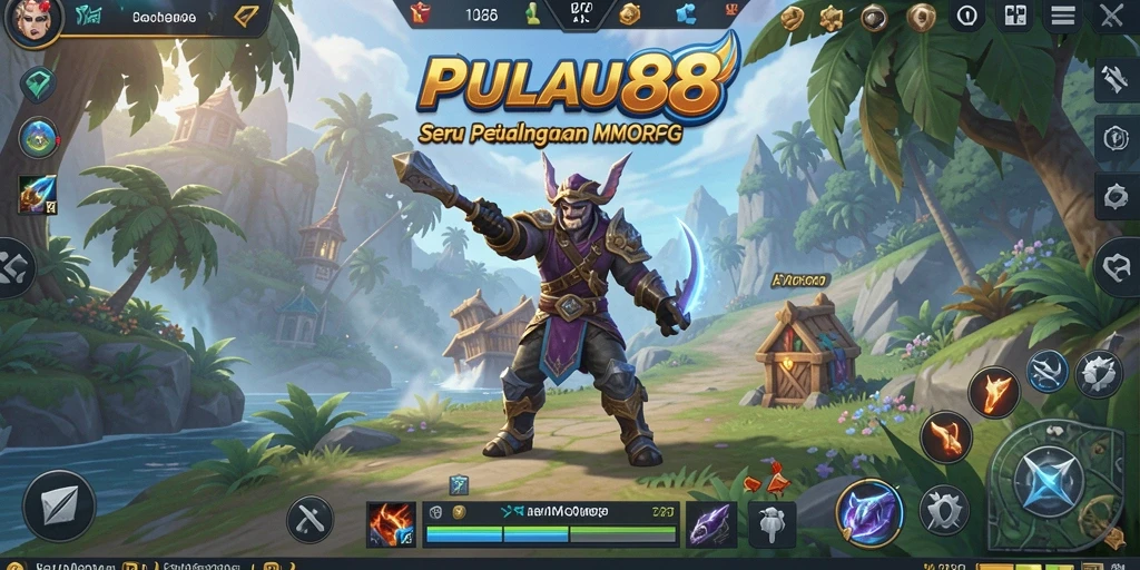 Screenshot gameplay menarik dari PULAU88 dengan interaksi pemain.