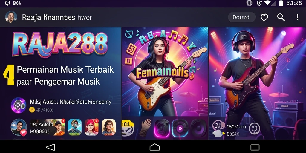 Tampilan gameplay RAJA288 yang interaktif dan menyenangkan.
