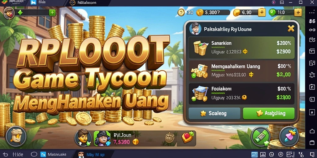 Tampilan gameplay RPLOOT yang menarik dan dinamis.