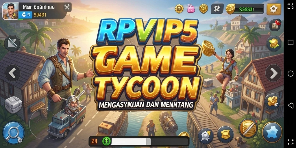 Tangkapan layar gameplay RPVIP5 yang menampilkan pengalaman Tycoon yang seru.