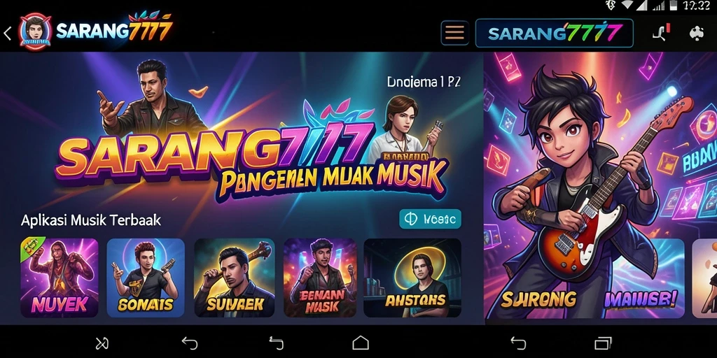 Tampilan gameplay SARANG777 yang interaktif dan menarik.